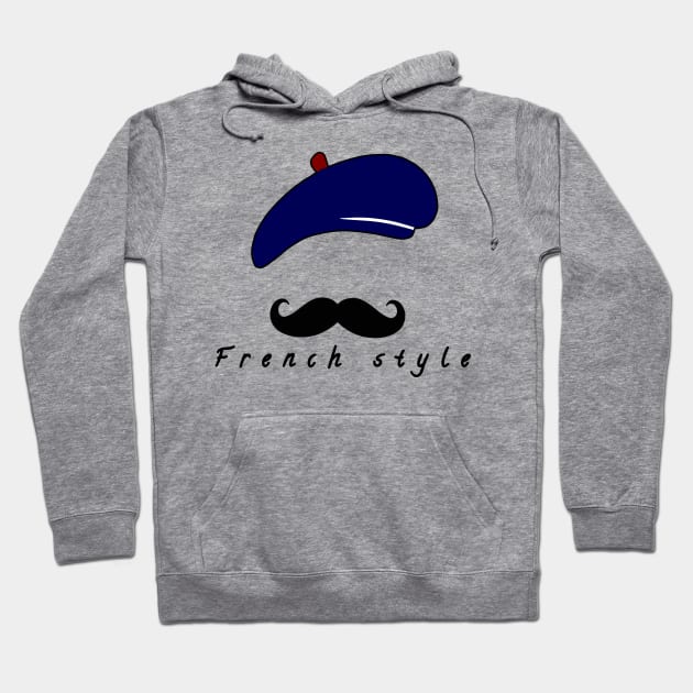 French style Hoodie by Nicostore